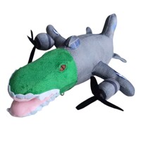 Plyšový Tralalero Tralala Italian Brainrot - Bombardiro Crocodilo - Plyšák 28 ...
