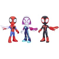 Hasbro Figúrky Spidey Ghost Miles Morales - Sada 3 ks figúrok