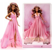 Mattel Barbie Signature Crystal Fantasy Collection Dark Skin Doll HCB95