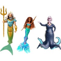 Mattel The Little Mermaid Sada 3 rozprávkových bábik HND28