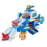 Super Wings veľké lietadlo Letisko World Aircraft + 2 lietadlá od Alpha Group