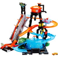 Hot Wheels City autoumývačka s aligátorom FTB67 od Mattel