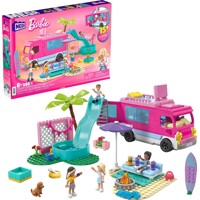 Mattel Barbie Mega Stavebnice Sada karavan snov 580 dielikov HPN80