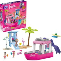 Mattel Barbie Mega Stavebnica Loď snov Malibu 317 dielikov HPN79