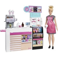 Mattel Barbie kaviareň s bábikou GMW03