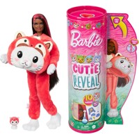 Mattel Barbie Cutie Reveal Bábika Panda Červená HRK23