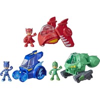 Hasbro PJ Masks Pyžamasky Sada 3v1 3 figúrky a 3 vozídla