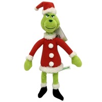 Plyšový Grinch Santa - Plyšák 30 cm