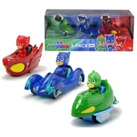 Dickie Toys PJ Masks Pyžamásky Sada 3 kovové vozidlá