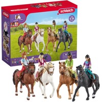 Schleich 72221 Exkluzívny jazdecký klub 4 Jazdkyne na koni