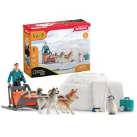 Schleich Antarktická expedícia s Husky a Igloo 42624