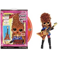 MGA LOL Surprise OMG Remix Rock Bábika Ferocious s gitarou