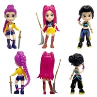 Demon Hunters Kpop Huntrix Figurky - Sada 3 Figurek Zoey Mira Rumi