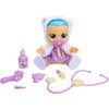 Bábika Cry Babies Dressy Kristal a lekársky set od IMC Toys