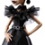 Mattel Bábika Monster High X Wednesday Addams v čiernych šatách Rave’N HXJ03